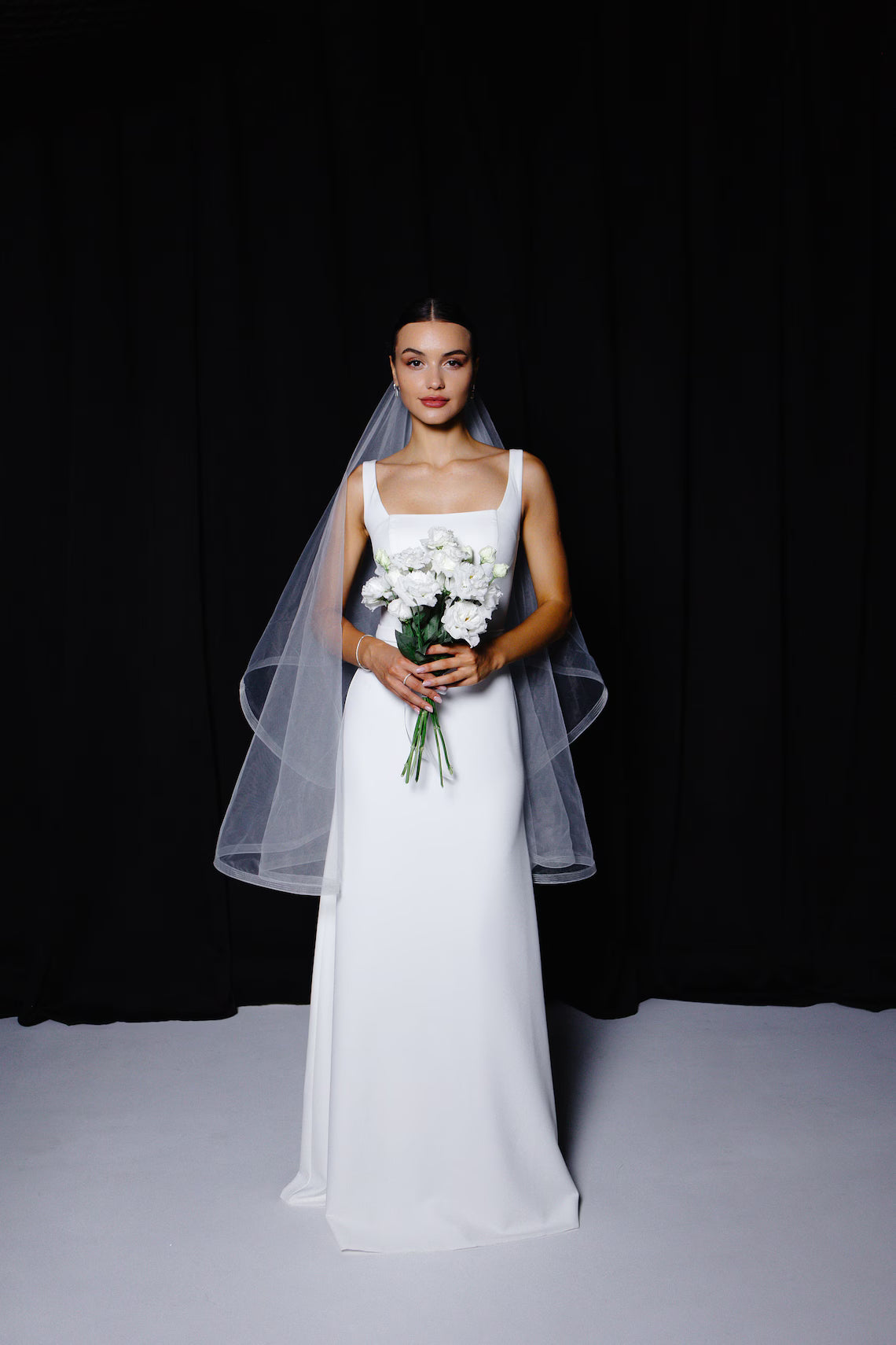 Double Layer Horsehair Veil