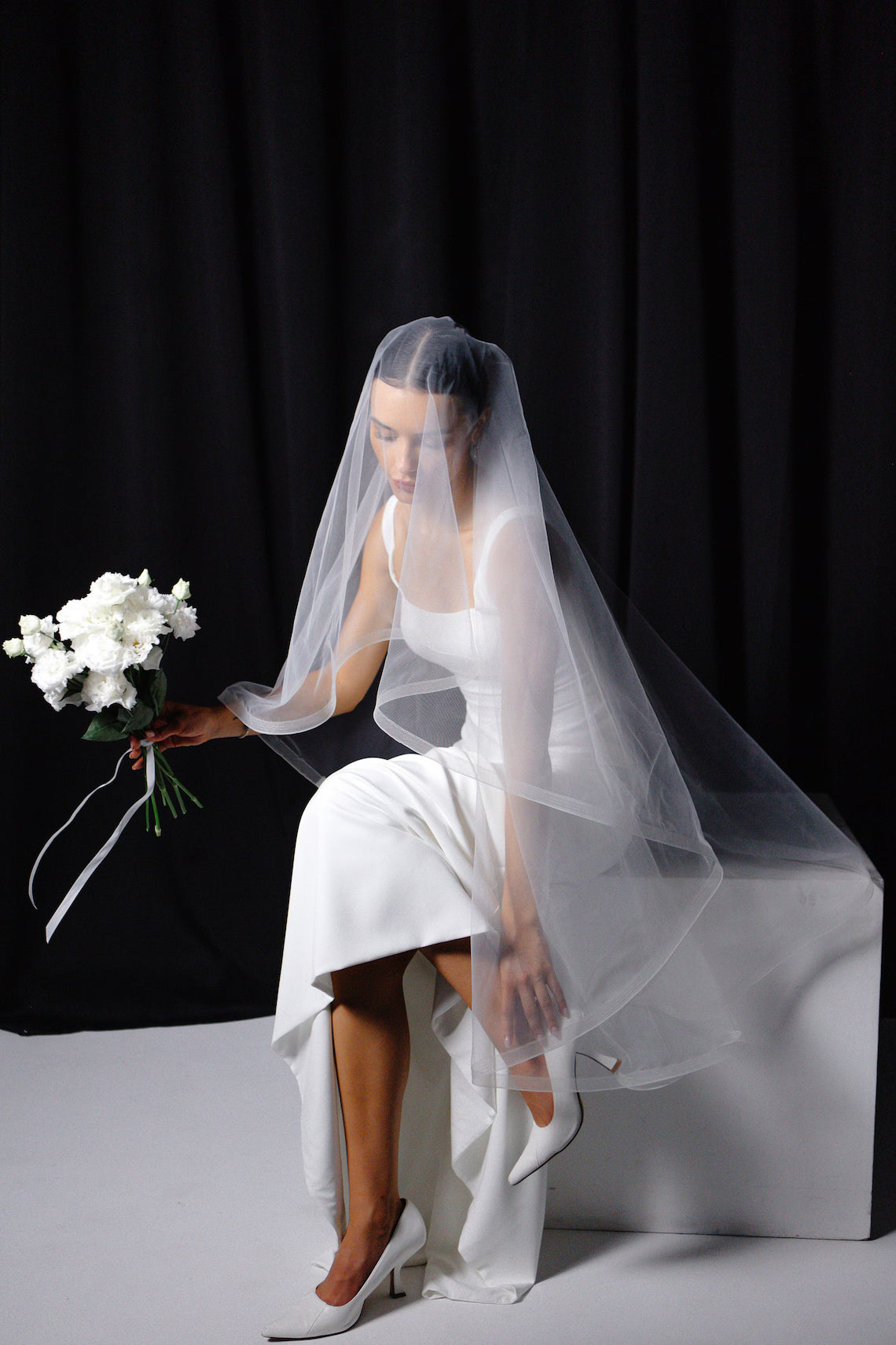 Double Layer Horsehair Veil