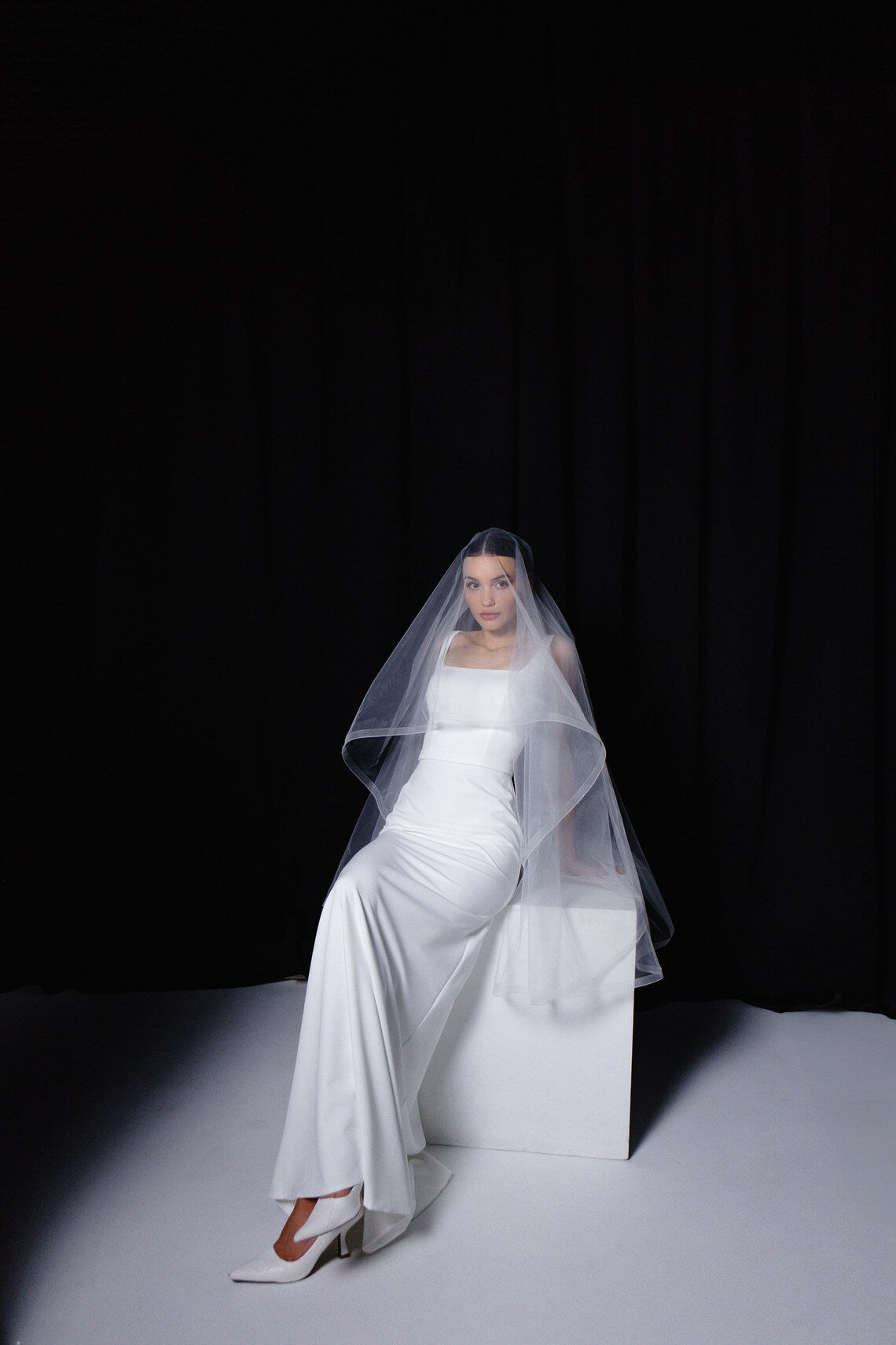 Double Layer Horsehair Veil