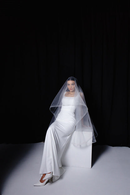 Double Layer Horsehair Veil