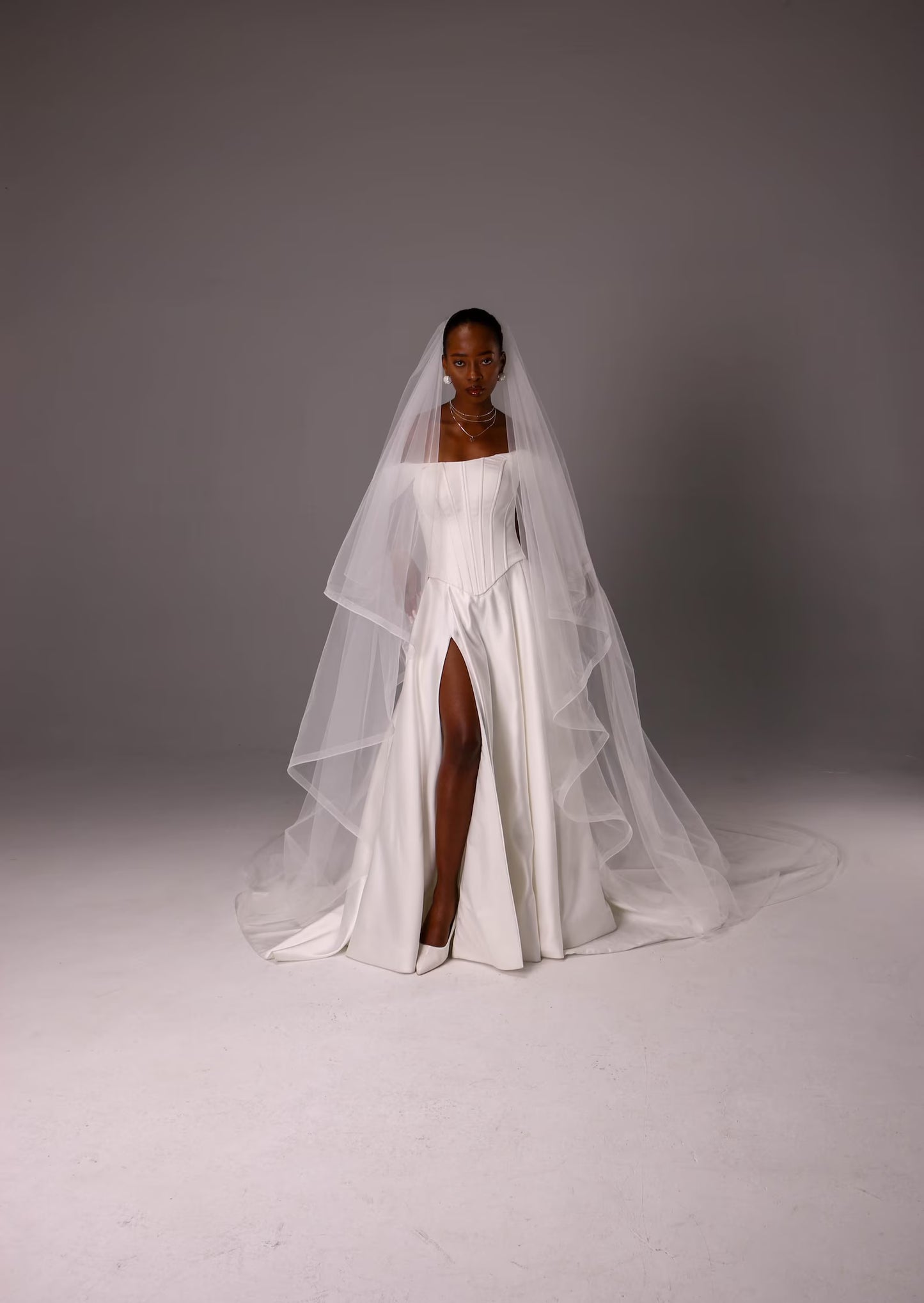Classic 1-Inch Horsehair Blusher Veil