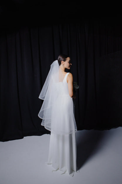 Double Layer Horsehair Veil