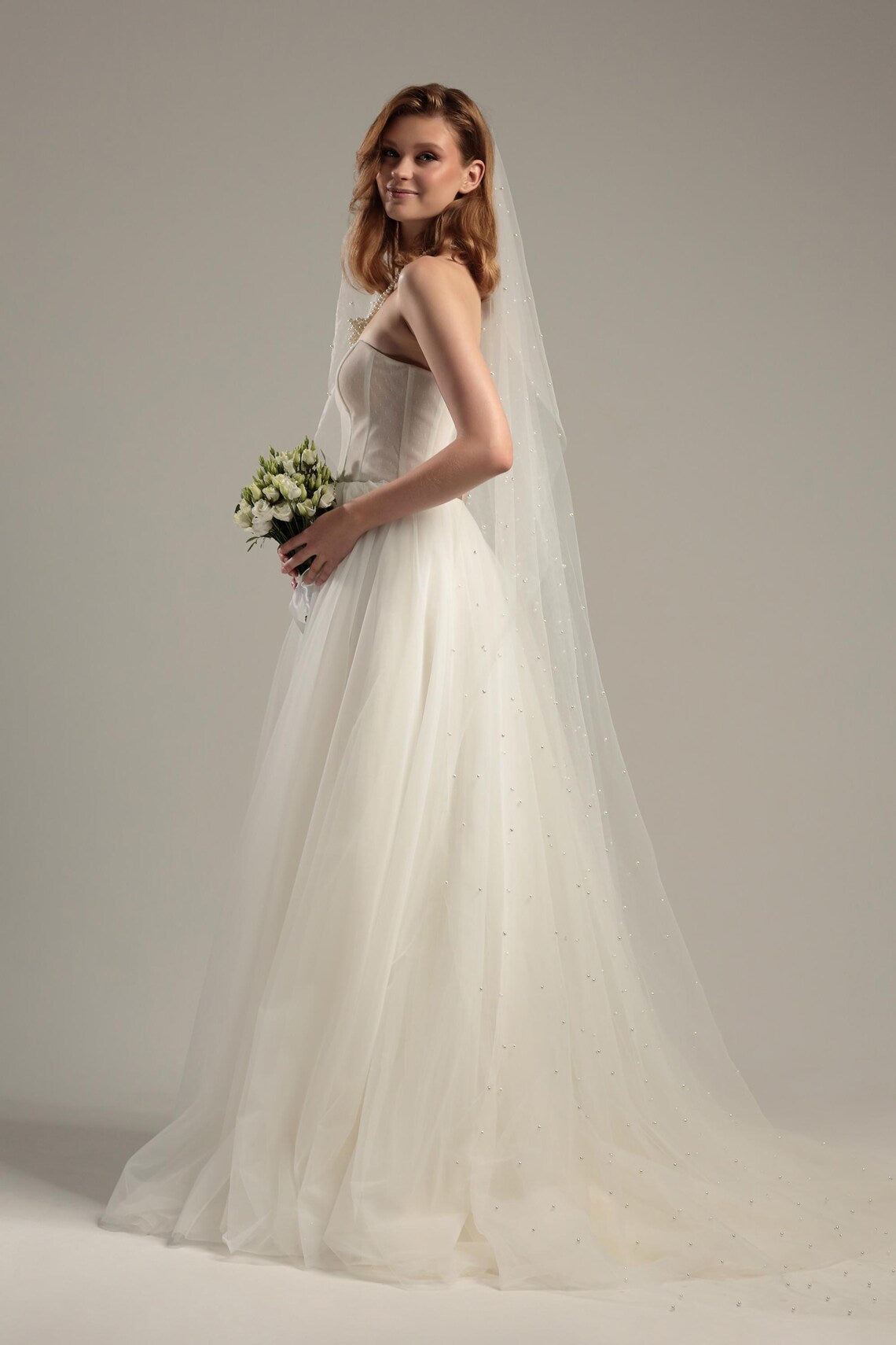 Pearl Single-Tier Wedding Veil