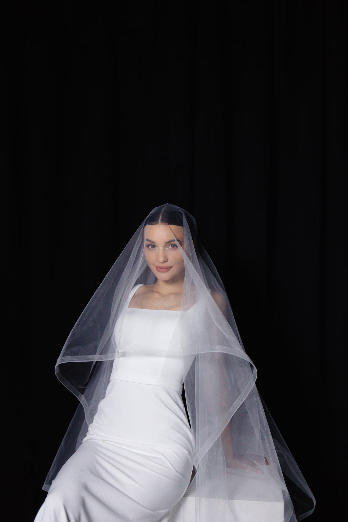 Double Layer Horsehair Veil