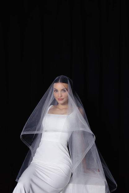 Double Layer Horsehair Veil