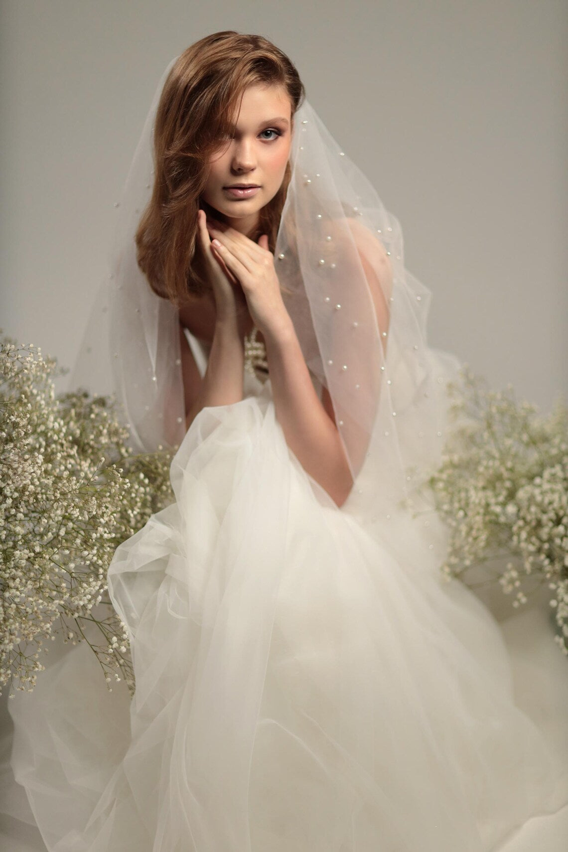 Pearl Single-Tier Wedding Veil