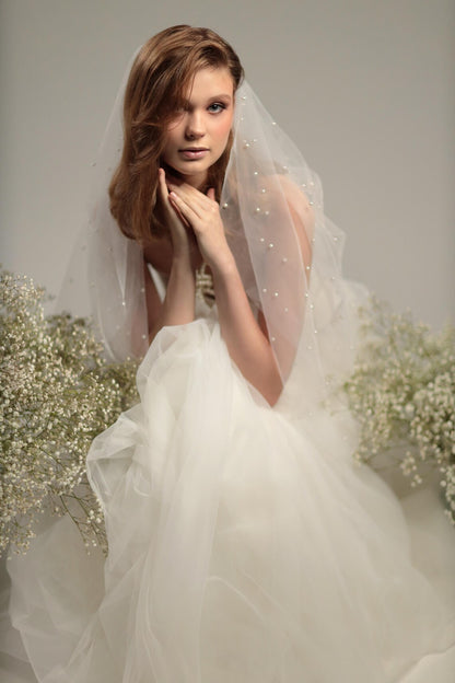 Pearl Single-Tier Wedding Veil